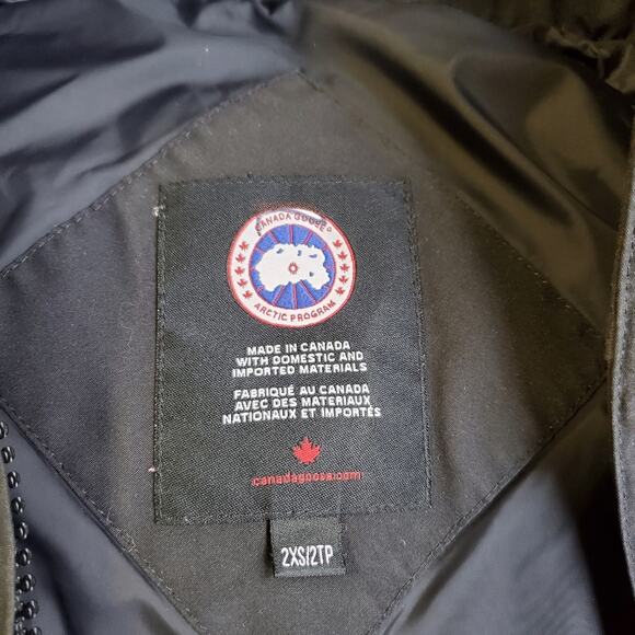 🔥FINAL SALE🔥$1350 Canada Goose Quilt Chelsea Heritage Parka Coat Jacket Sz XXS - Picture 14 of 15